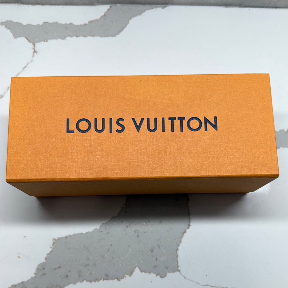 Louis Vuitton Signature Orange Magnetic Box
